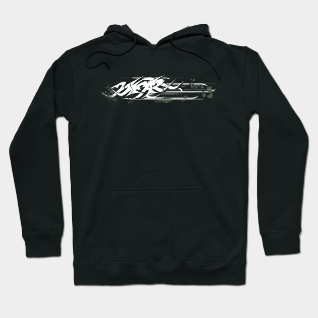 2wear original stretch logo Hoodie by 2wear Grafix